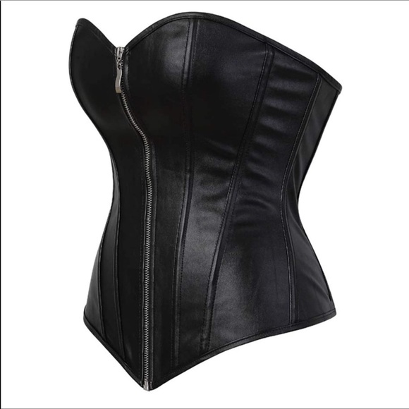 Leather Corset Satin Finished New - Picture 3 of 5